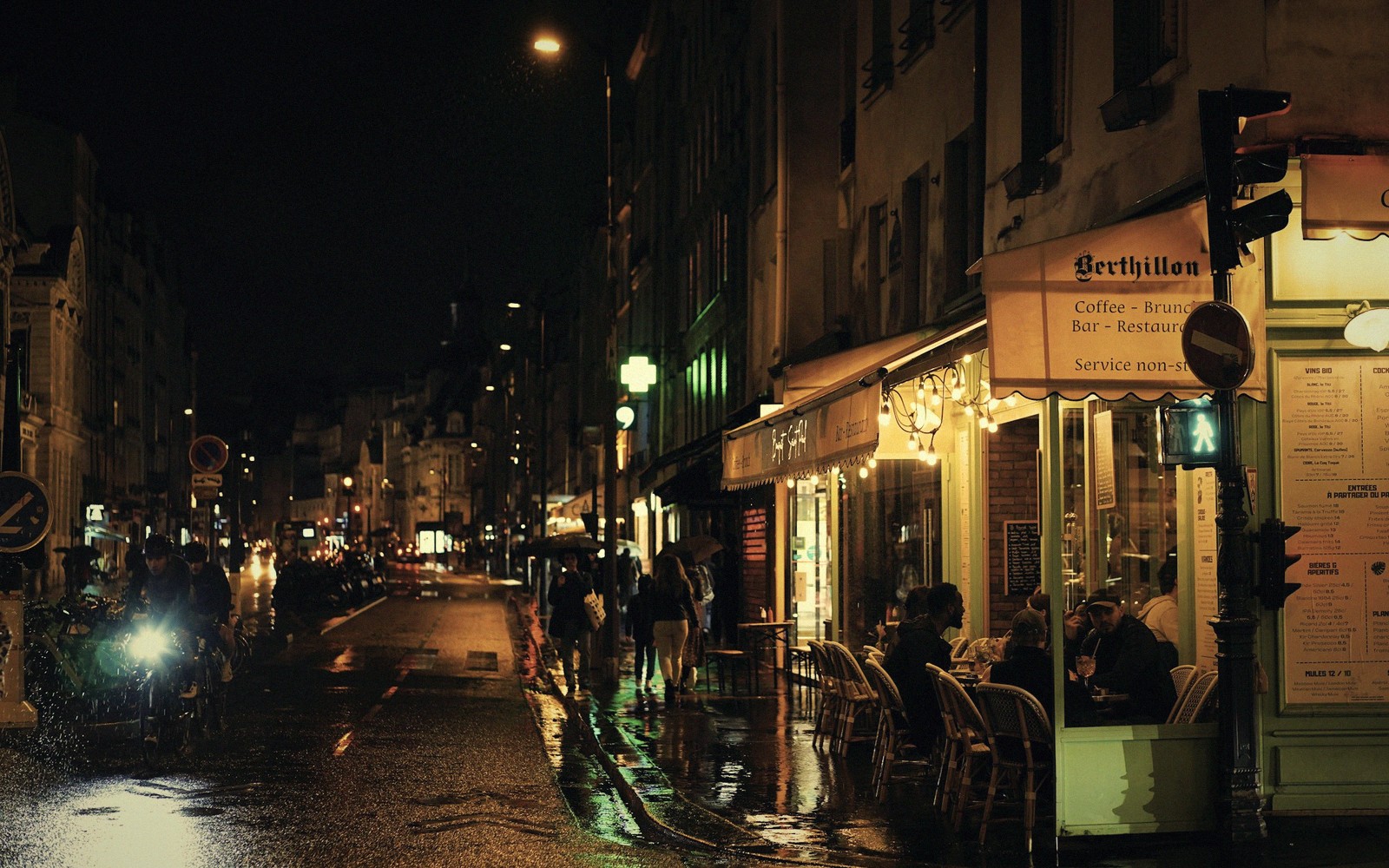 A Late Glass in Saint-Germain