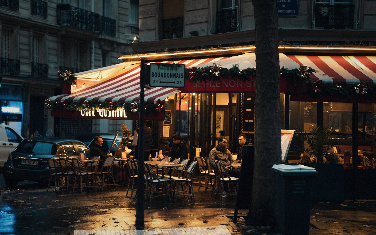 An Evening on the Terrace